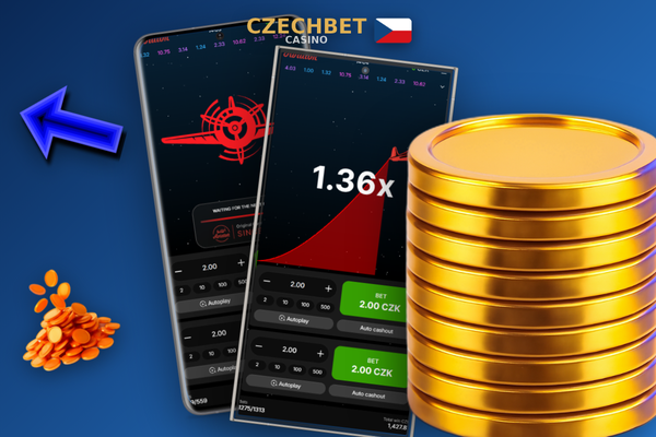 Panel historie multiplikátorů Aviator v Czechbet Casino – přehledné výsledky posledních kol