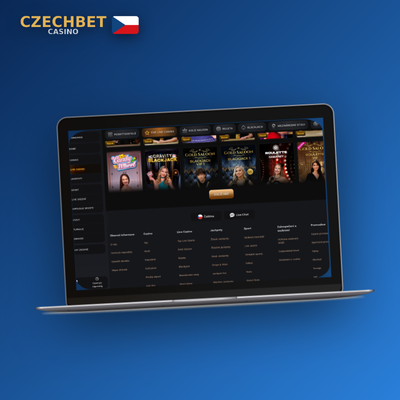 Živé casino Czechbet Casino v desktopové verzi – plynulý fullscreen stream rulety