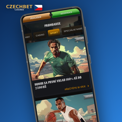 Sázka zdarma v Czechbet Casino jako bonus za registraci na vybraný trh
