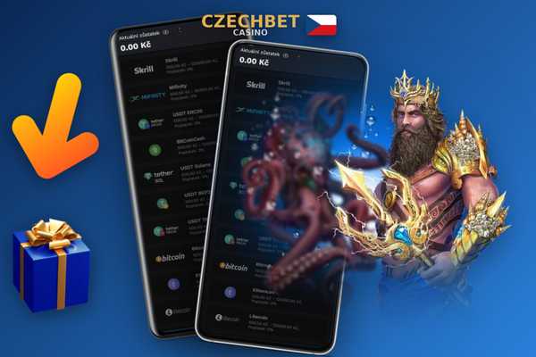 Digitální peněženka s BTC a USDT pro výběr kryptoměn bez bankovní závislosti v Czechbet Casino