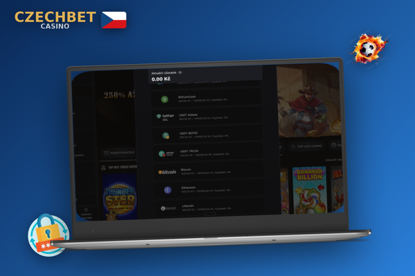 KYC ověření dokladem totožnosti pro první výběr výher z Czechbet Casino