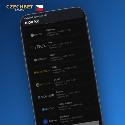Diskrétní výběr peněz přes Paysafecard a MiFinity bez sdílení bankovních údajů v Czechbet Casino