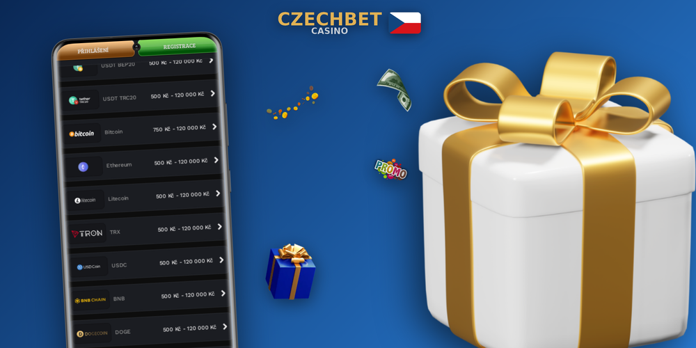Infografika srovnávající metody vkladu v Czechbet Casino – karty, e-peněženky, krypto a převod